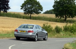 Mercedes E-Class, rear